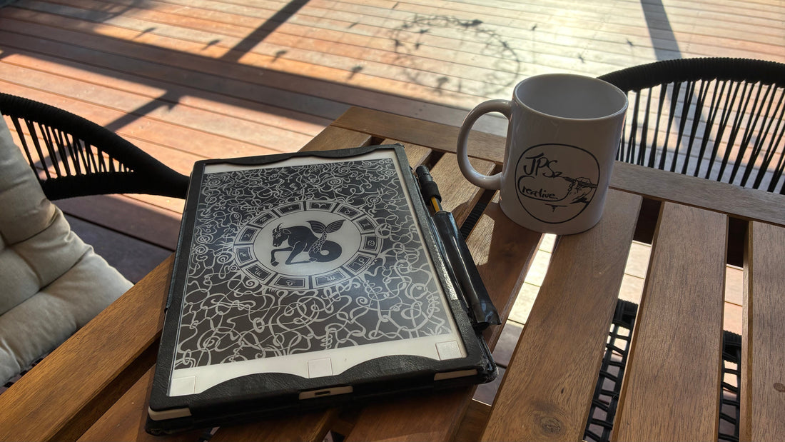 Creating doodle art using the reMarkable tablet